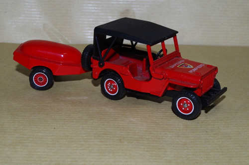 Jeep willys pompier - de, paris