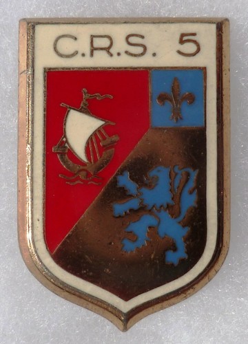 Insigne badge police obsolète - badge,