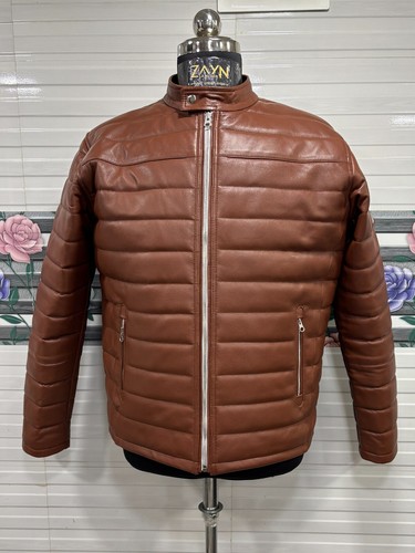 Veste matelassée marron pour