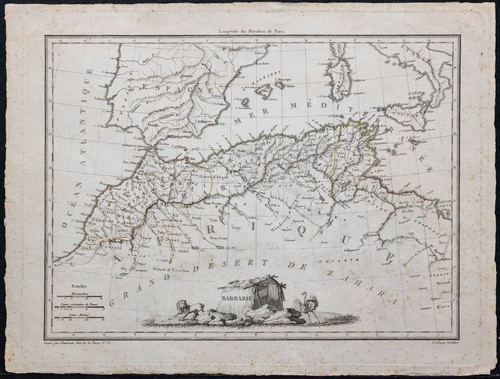 1812 afrique du nord - afrique,