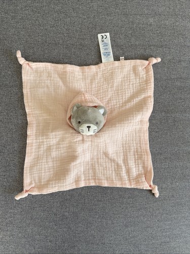 Doudou plat chat - doudou,