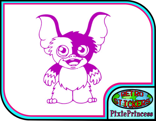 Gremlins gizmo autocollant - gizmo, a