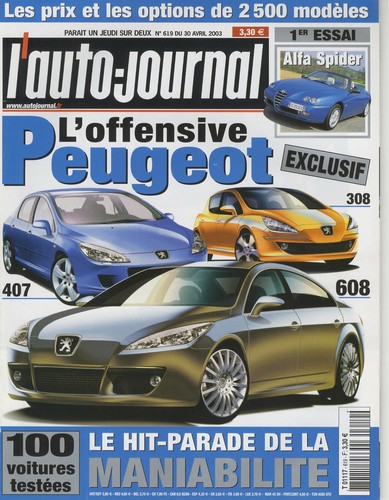 Auto journal 619 - l'auto,