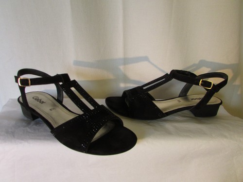 Sandales gabor daim strass - sandales,