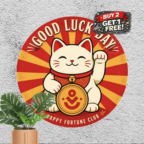 Lucky fortune cat asian - cat,