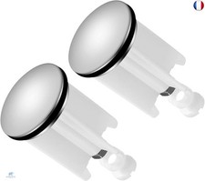 AoyfuwellBouchon Lavabo Universel, 2 Pièces Bouchon de Vidange, Bouchon de 