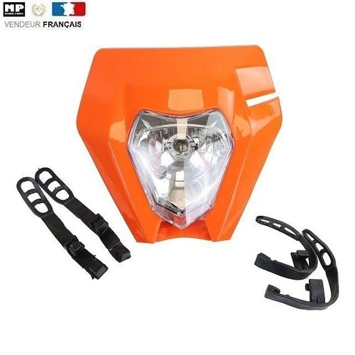 Tete fourche plaque phare - de,