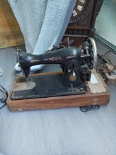 vintage ancienne MACHINE à COUDRE de meuble SINGER 15B 15-B SIMANCO FRANCE MADE
