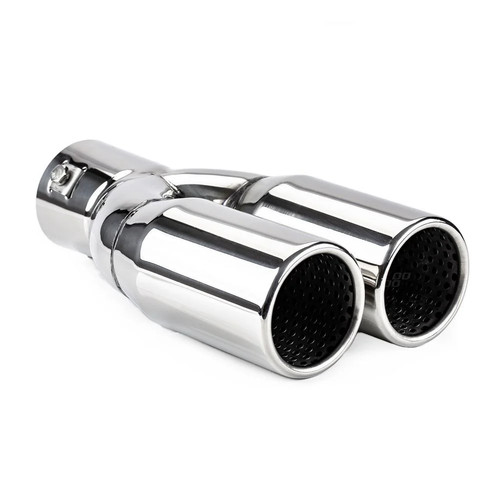 Embout echappement double - d'echappement,