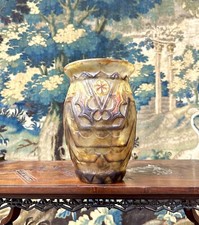 Gabriel Argy Rousseau - Vase Modèle « feuilles De Chardon », 1927, Art Déco