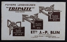 Buvard LESSIVEUSE TRIPATTE BLIN Montreuil Seine Blotter