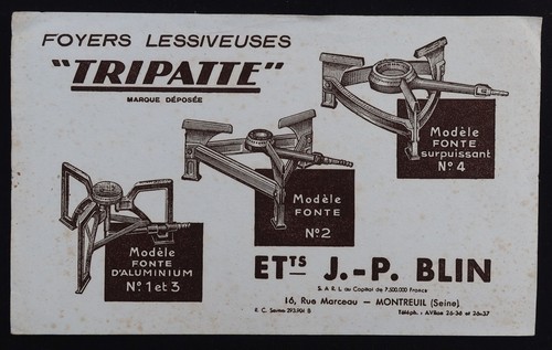 Buvard lessiveuse tripatte - buvard,