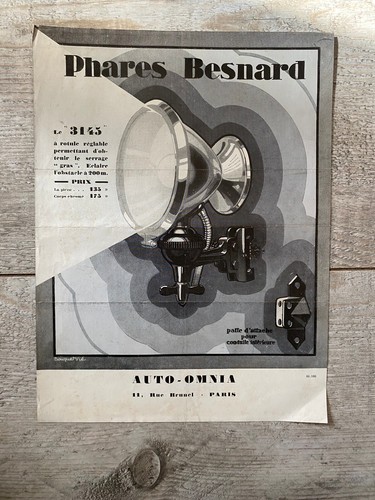 Ancienne brochure publicitaire - ancienne,