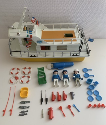 Playmobil set 3540 bateau avec - set,