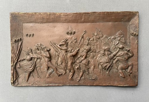 Bal des animaux bas relief - le,