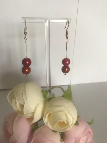 Boucle oreille perle - d'oreille, à