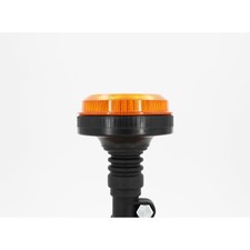 Gyrophare 30 LED IP67 - Fixation flexible pour tige - 12/24V