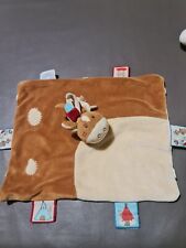 Doudou Plat poney cheval Pinto kaya indien marron NOUKIE'S - Bon État-Ancien Mod