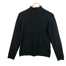 Marine'D Pull Col rond Taille 4 noire 70% Viscose 30% nylon homme mans jumper