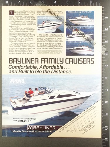 1985 advertising for - 1985, bayliner