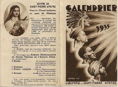 Calendrier 1935 oeuvre - calendrier,