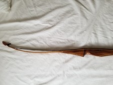 arc en bois. occasion 45 l, marron clair, droitier, 62 pouces