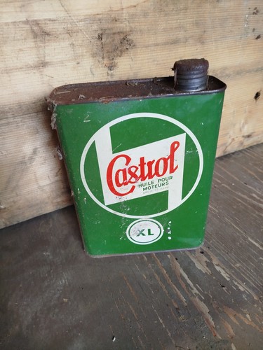 Bidon huile vintage - bidon,