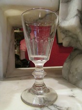  ancien verre vin pied verre