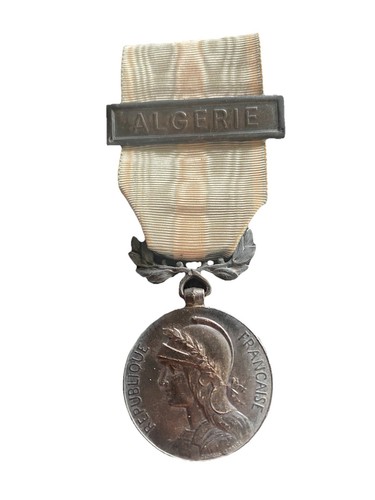 Médaille coloniale argent - médaille, coloniale.