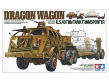 TAMIYA 35230 U.S. 40 TON TANK TRANSPORTER DRAGON WAGON 1/35