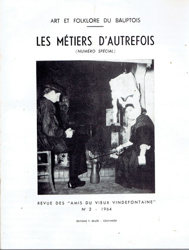 Les metiers autrefois - metiers, d'autrefois