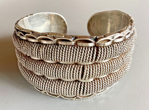 Bracelet manchette argent - bracelet,