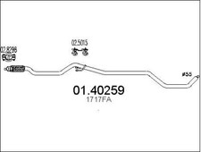 TUYAU D'éCHAPPEMENT PEUGEOT