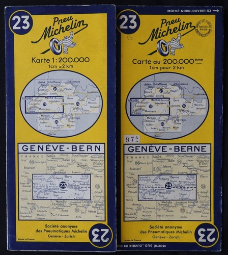 Carte michelin suisse - carte,