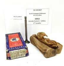 SIMCA ARONDE - ÉTOILE 6 -2nd modèle - Jeu de 4 soupapes d'admission - NEUVES