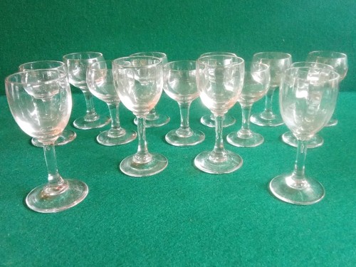 Anciens mini verre - mini, pied