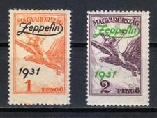 Hongrie 1931 MNH Mi 478-479 Sc