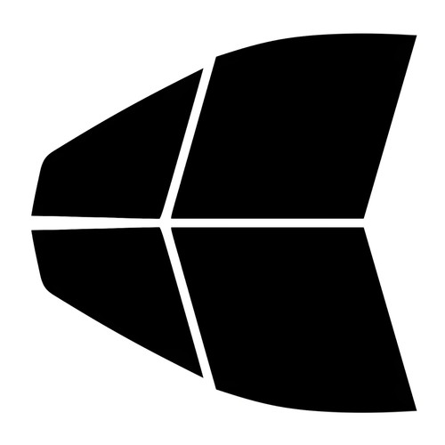 Kit film solaire vitres - solaire, avant