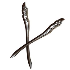 2pcs Sticks Hairs Natural