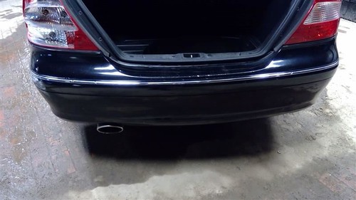 Rear bumper cover black 209 - black,