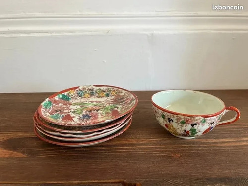 Assiettes tasse en - 5,
