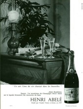Publicité ancienne champagne