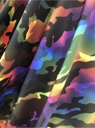 Rainbow chevron camouflage - rainbow/chevron, &camouflage