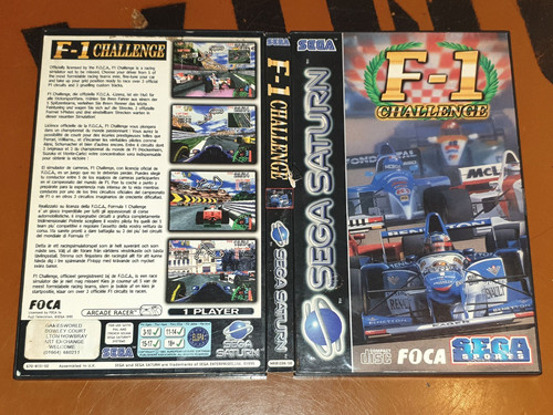 Challenge sega saturn - f-1,
