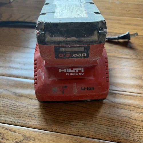 Hilti charger and 1 - c4/36-90,