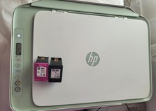 ?️ Imprimante HP DeskJet 2722e – À réparer / Pour pièces / Avec 2 cartouches HP