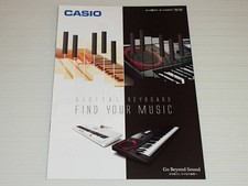 Catalogue de clavier électronique Casio février 2018 livraison au Japon
