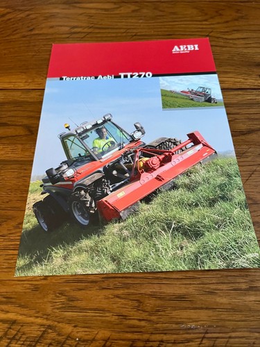 Aebi tt270 terratrac tractor - aebi,
