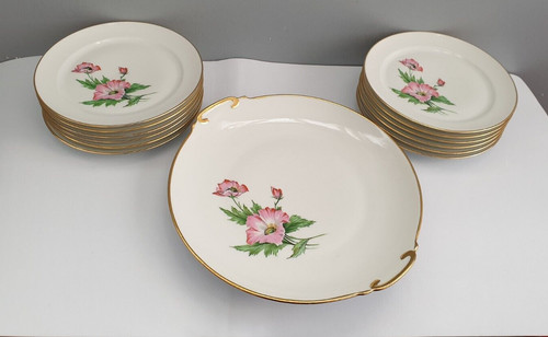 Service gateaux vintage en - vintage,