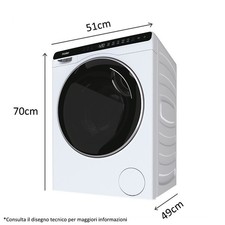Haier HW50BP12307 Lave-Linge Slim Touch 5Kg Inverter 6 Programmes Cl.A